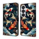 Custodia per telefono in ecopelle con effetto cristallo., For Galaxy S26+ 5G