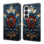 Custodia per telefono in ecopelle con effetto cristallo., For Galaxy S26+ 5G