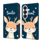 Custodia per telefono in ecopelle con effetto cristallo., For Galaxy S26+ 5G