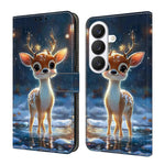 Custodia per telefono in ecopelle con effetto cristallo., For Galaxy S26+ 5G