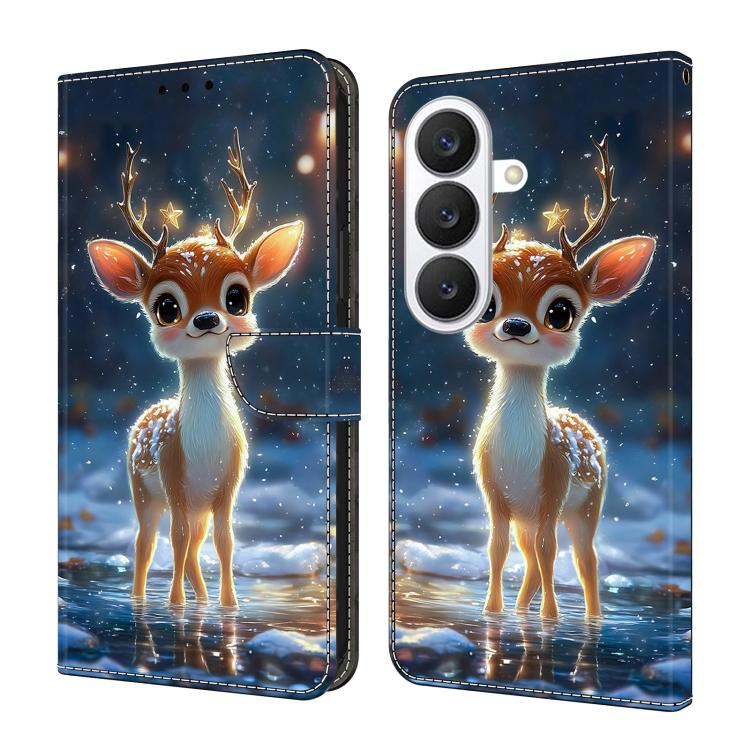 Custodia per telefono in ecopelle con effetto cristallo., For Galaxy S26+ 5G