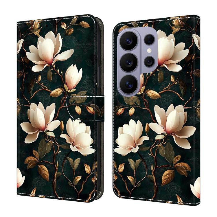 Custodia per telefono in ecopelle con effetto cristallo., For Galaxy S26 Ultra 5G