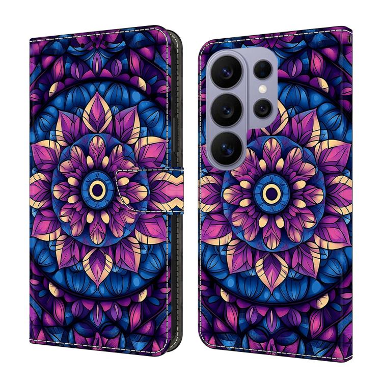 Custodia per telefono in ecopelle con effetto cristallo., For Galaxy S26 Ultra 5G