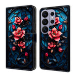 Custodia per telefono in ecopelle con effetto cristallo., For Galaxy S26 Ultra 5G