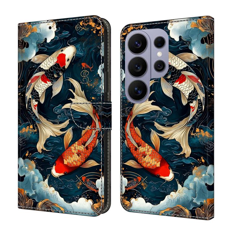 Custodia per telefono in ecopelle con effetto cristallo., For Galaxy S26 Ultra 5G