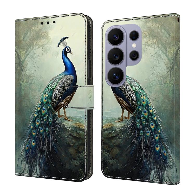 Custodia per telefono in ecopelle con effetto cristallo., For Galaxy S26 Ultra 5G