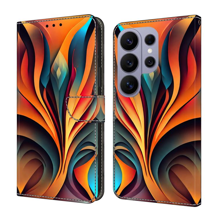 Custodia per telefono in ecopelle con effetto cristallo., For Galaxy S26 Ultra 5G