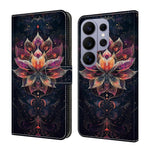 Custodia per telefono in ecopelle con effetto cristallo., For Galaxy S26 Ultra 5G