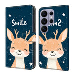 Custodia per telefono in ecopelle con effetto cristallo., For Galaxy S26 Ultra 5G