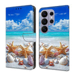 Custodia per telefono in ecopelle con effetto cristallo., For Galaxy S26 Ultra 5G