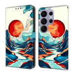 Custodia per telefono in ecopelle con effetto cristallo., For Galaxy S26 Ultra 5G