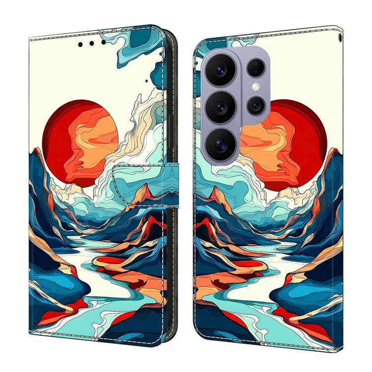 Custodia per telefono in ecopelle con effetto cristallo., For Galaxy S26 Ultra 5G