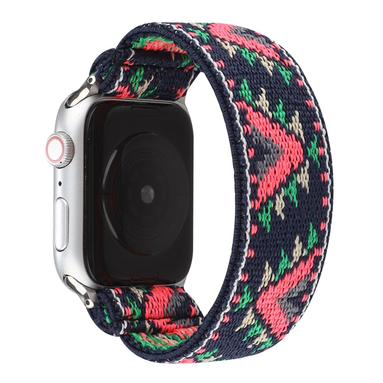 Cinturino di ricambio per cinturino in nylon, For Apple Watch Series  7  45mm / & 6 & SE & 5 & 4 44mm