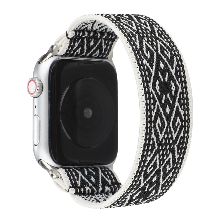 Cinturino di ricambio per cinturino in nylon, For Apple Watch Series  7  45mm / & 6 & SE & 5 & 4 44mm