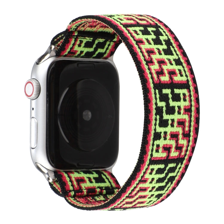 Cinturino di ricambio per cinturino in nylon, For Apple Watch Series  7  45mm / & 6 & SE & 5 & 4 44mm