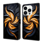 Custodia portafoglio in ecopelle effetto cristallo per iPhone 15