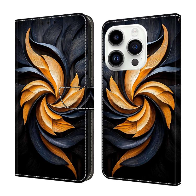 Custodia portafoglio in ecopelle effetto cristallo per iPhone 15