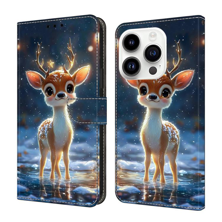Custodia portafoglio in ecopelle effetto cristallo per iPhone 15