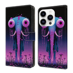 Custodia in ecopelle effetto cristallo per iPhone 16 Pro Max