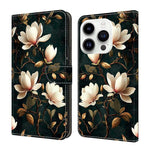 Custodia in ecopelle effetto cristallo per iPhone 16 Pro Max
