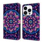 Custodia in ecopelle effetto cristallo per iPhone 16 Pro Max