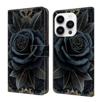 Custodia in ecopelle effetto cristallo per iPhone 16 Pro Max
