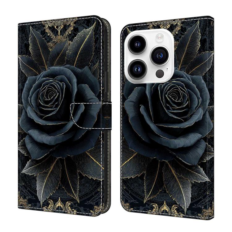 Custodia in ecopelle effetto cristallo per iPhone 16 Pro Max