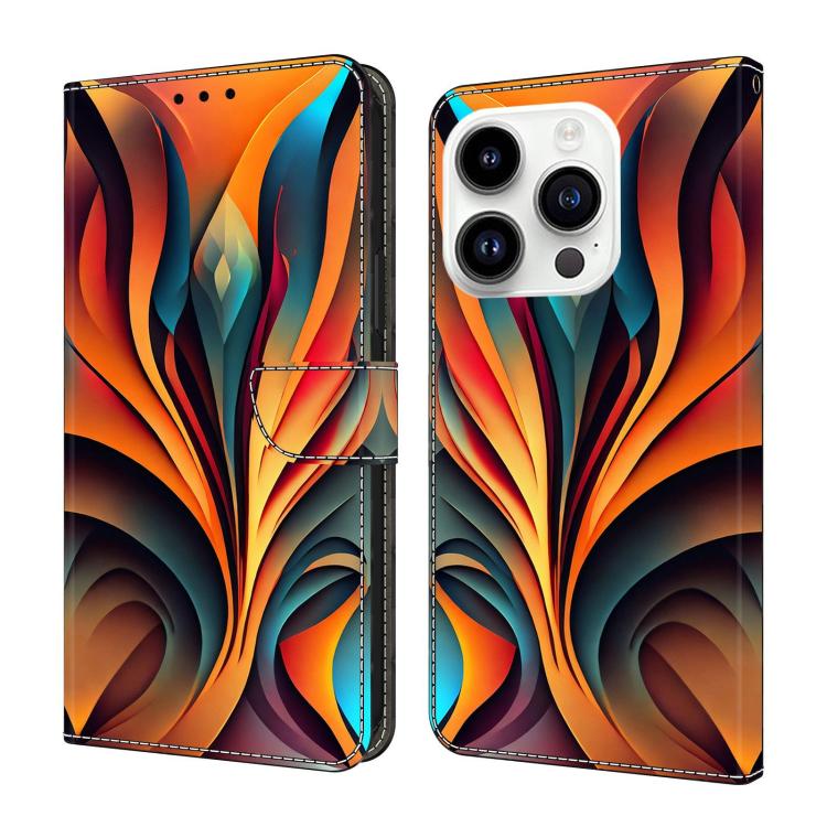 Custodia in ecopelle effetto cristallo per iPhone 16 Pro Max