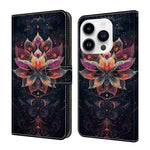 Custodia in ecopelle effetto cristallo per iPhone 16 Pro Max