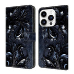 Custodia in ecopelle effetto cristallo per iPhone 16 Pro Max