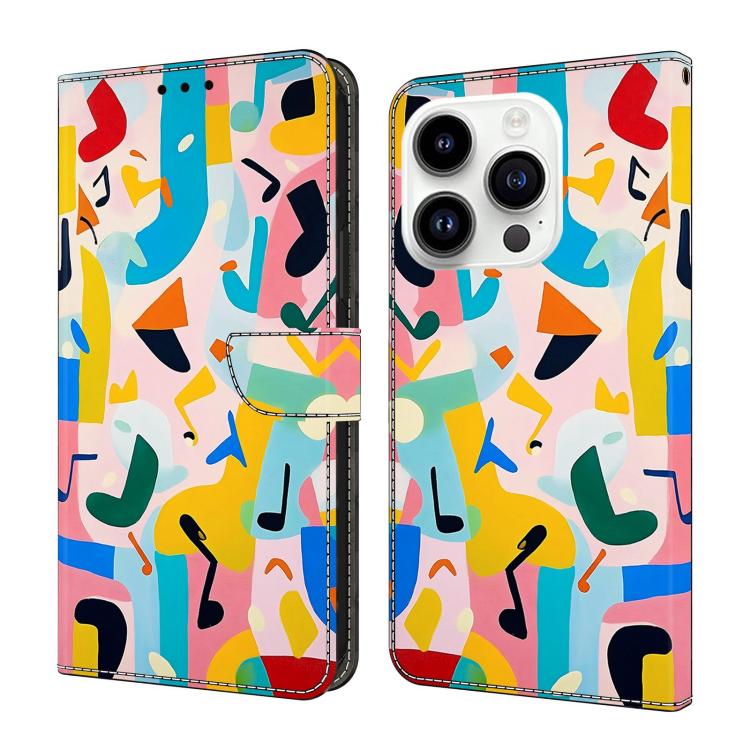 Custodia in ecopelle effetto cristallo per iPhone 16 Pro Max