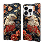 Custodia in ecopelle effetto cristallo per iPhone 16 Pro Max