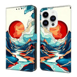 Custodia in ecopelle effetto cristallo per iPhone 16 Pro Max