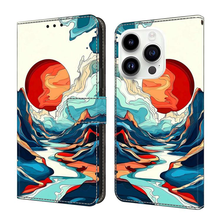 Custodia in ecopelle effetto cristallo per iPhone 16 Pro Max