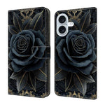 Custodia in ecopelle effetto cristallo per iPhone 16