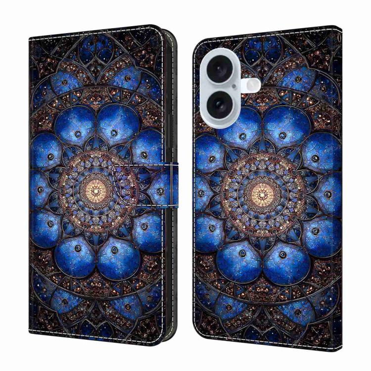 Custodia in ecopelle effetto cristallo per iPhone 16