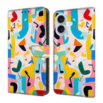 Custodia in ecopelle effetto cristallo per iPhone 16