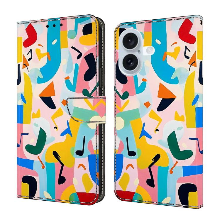 Custodia in ecopelle effetto cristallo per iPhone 16