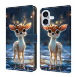 Custodia in ecopelle effetto cristallo per iPhone 16