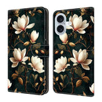 Custodia portafoglio in ecopelle effetto cristallo per iPhone 17