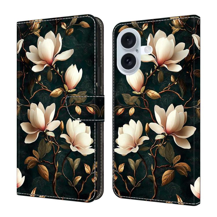Custodia portafoglio in ecopelle effetto cristallo per iPhone 17