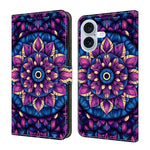 Custodia portafoglio in ecopelle effetto cristallo per iPhone 17