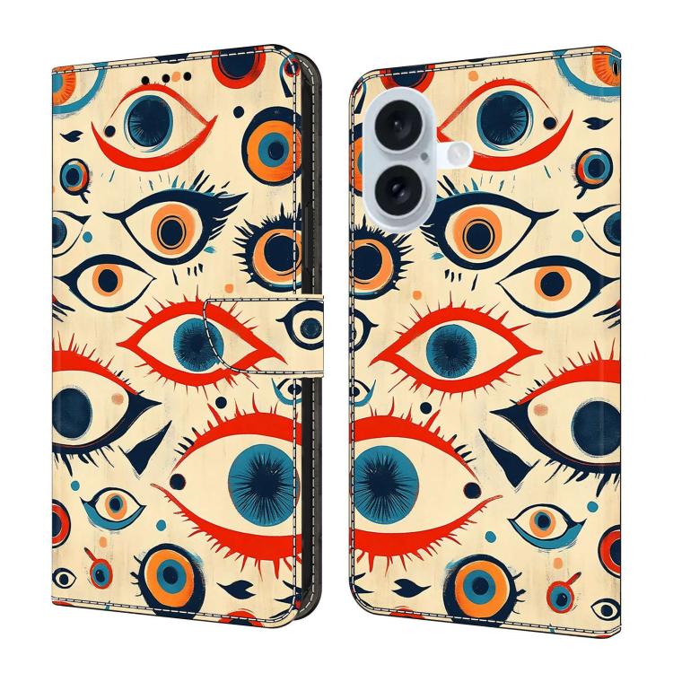 Custodia portafoglio in ecopelle effetto cristallo per iPhone 17