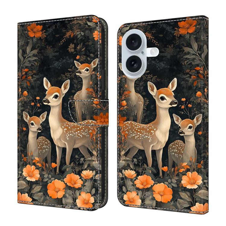 Custodia portafoglio in ecopelle effetto cristallo per iPhone 17