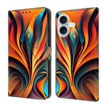 Custodia portafoglio in ecopelle effetto cristallo per iPhone 17