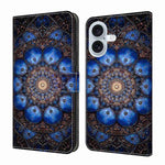 Custodia portafoglio in ecopelle effetto cristallo per iPhone 17