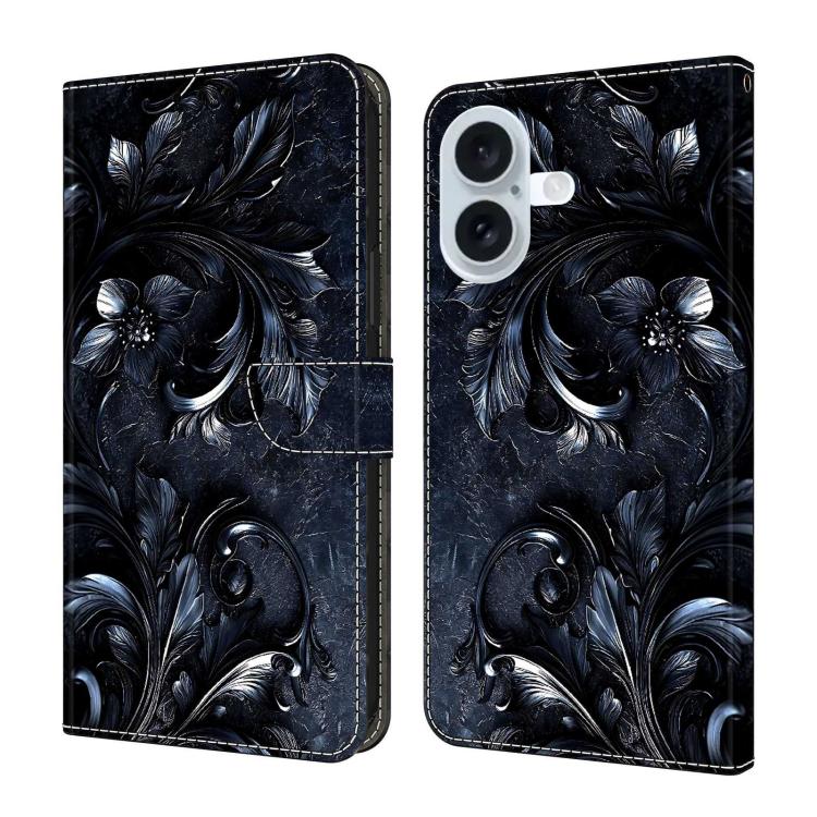 Custodia portafoglio in ecopelle effetto cristallo per iPhone 17