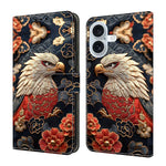 Custodia portafoglio in ecopelle effetto cristallo per iPhone 17