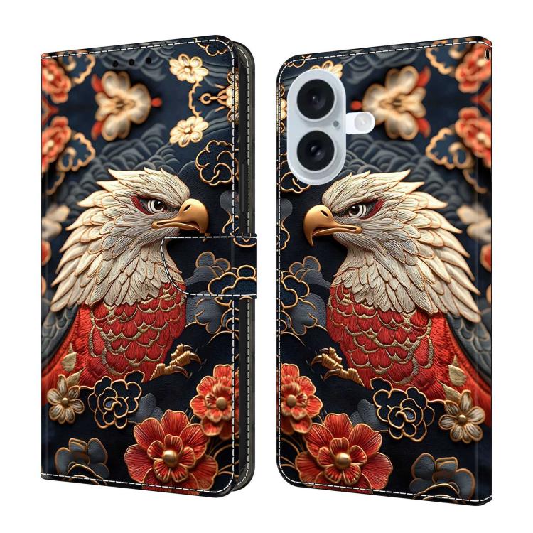 Custodia portafoglio in ecopelle effetto cristallo per iPhone 17