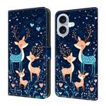 Custodia portafoglio in ecopelle effetto cristallo per iPhone 17